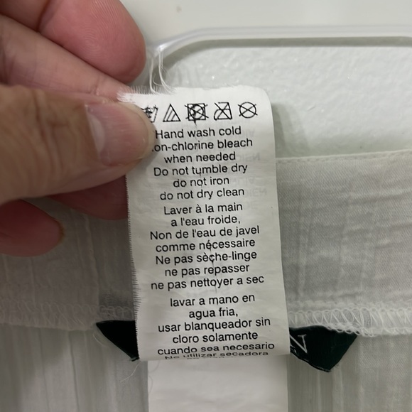 Ralph Lauren- white summer dress/swim cover up.- size small - Picture 8 of 11